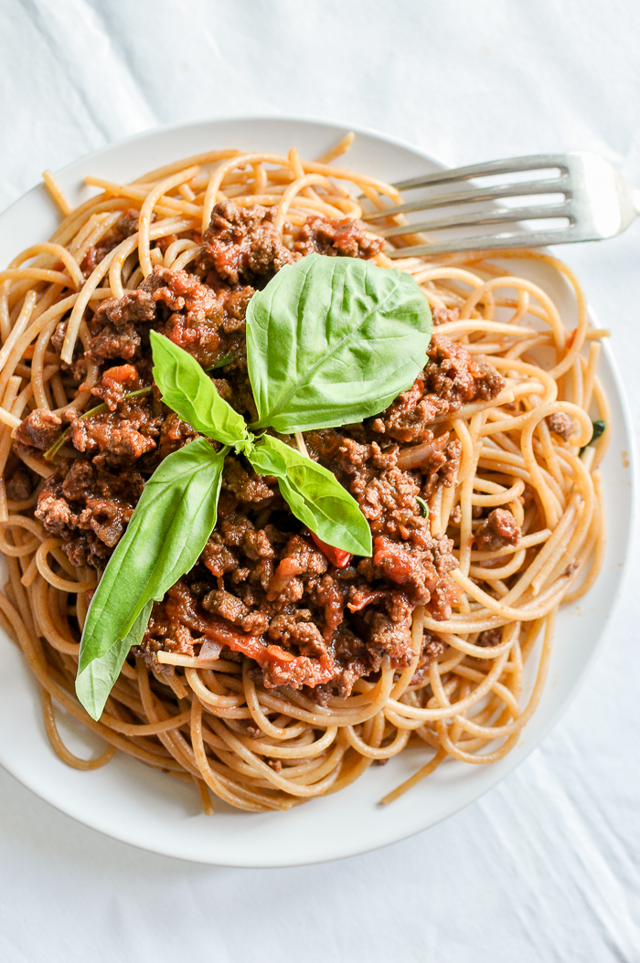 Vegetarian Spaghetti Bolognese - Food Recipes HQ